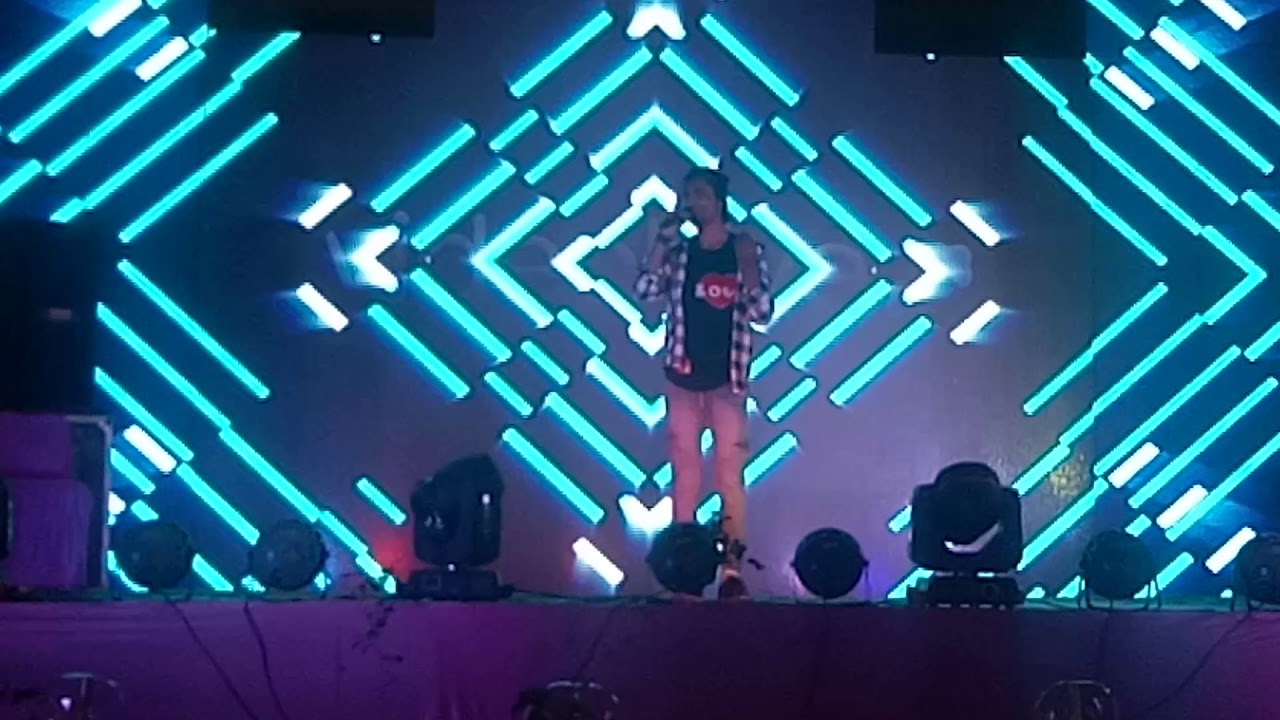 Track singing show Srivastava event's company Agra