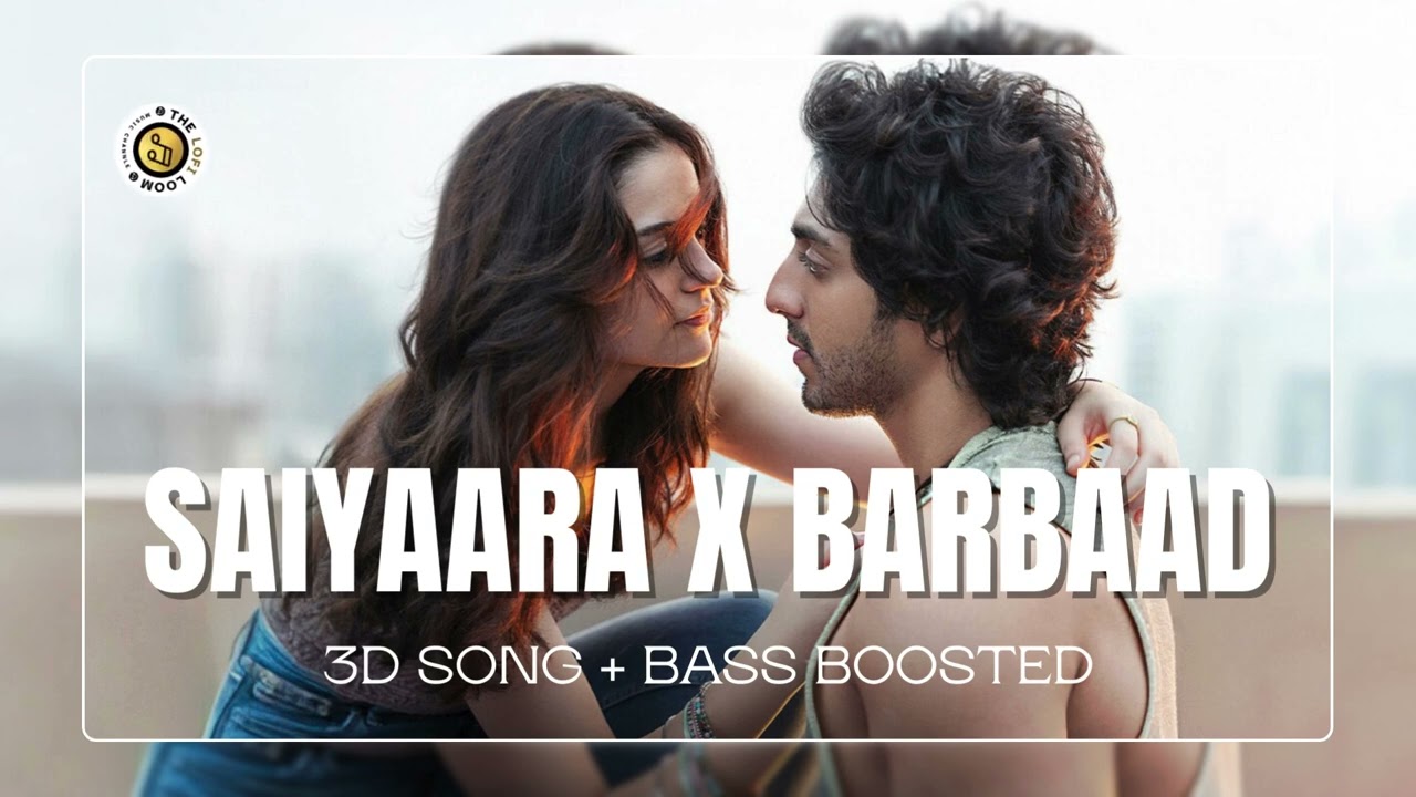 Saiyaara X Barbaad Mashup | 3D Song | Love Special | Lofi Song | The Lofi Loom 🎶