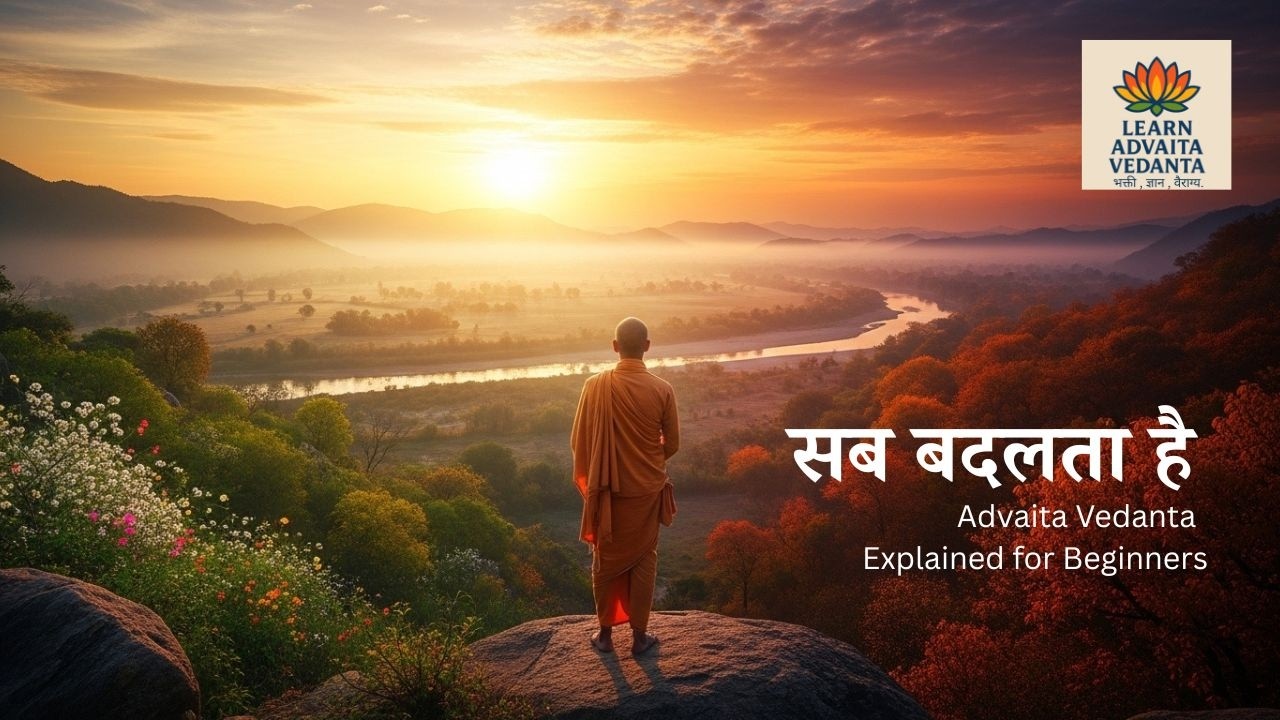 सब बदलता है | Advaita Vedanta Explained for Beginners | Hindi Spiritual Song