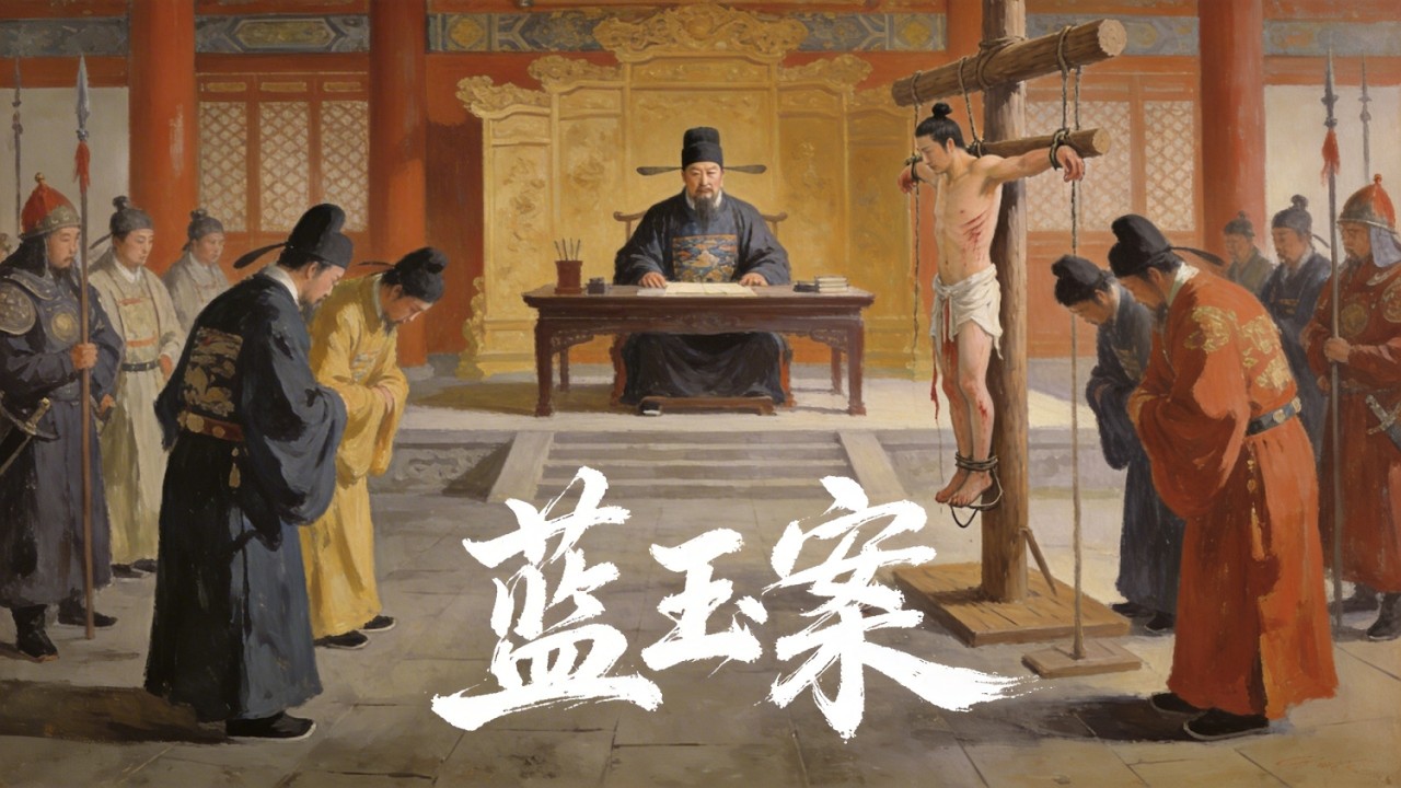 018【大明王朝】四大案之蓝玉案，功高震皇太孙，大将军只剩下一张“人皮”