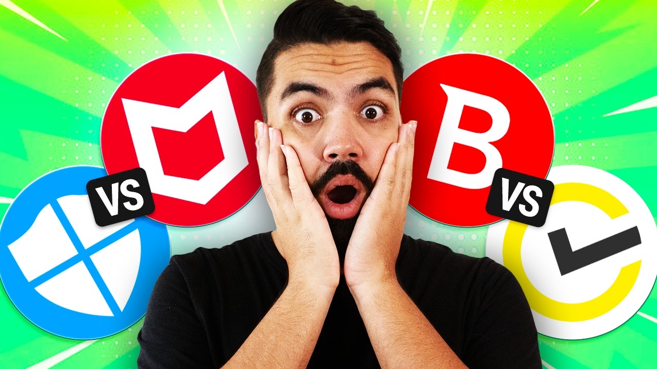 Windows Defender vs McAfee vs Bitdefender vs Norton | Qual &eacute; o melhor antiv&iacute;rus de 2026?