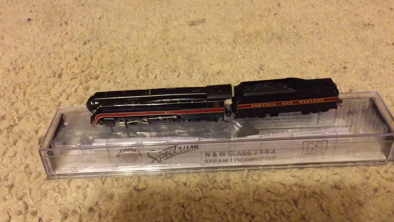 Review: N&W Class J #611 Bachmann N scale