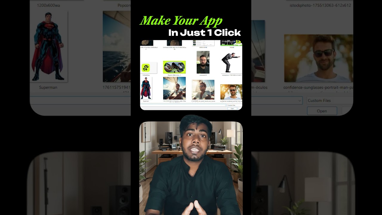 This Google AI Builds Full Apps in 1 Click 😱 #googlestudio #shorts #aitools2025