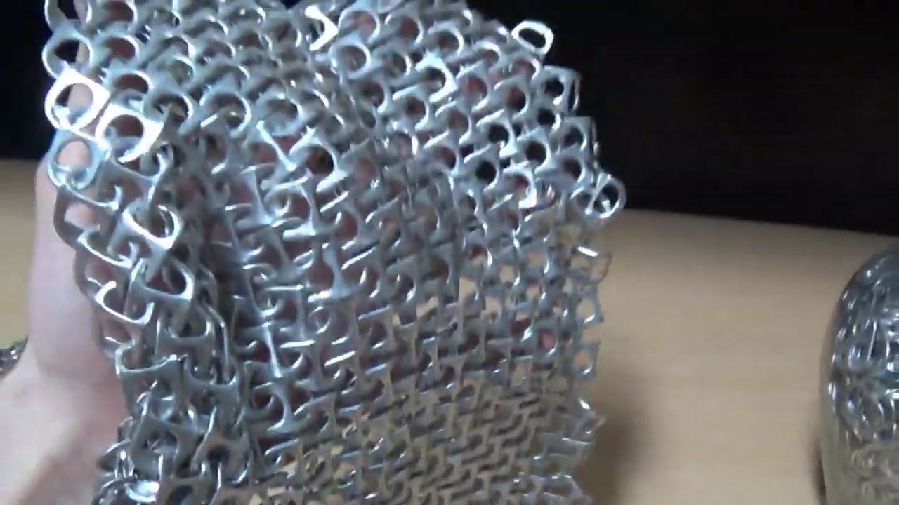 Quick and Easy Soda-Tab Chain mail Tutorial