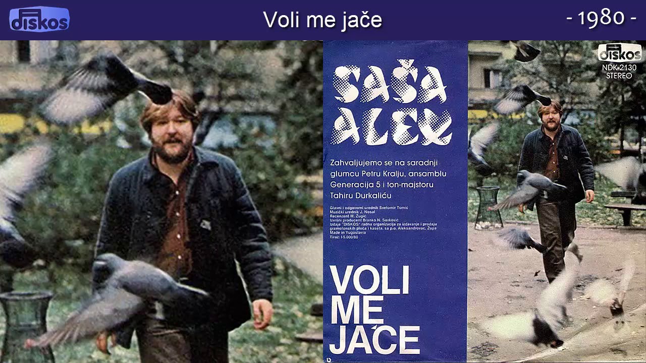 Sasa Alex - Voli me jace - (Audio 1980)