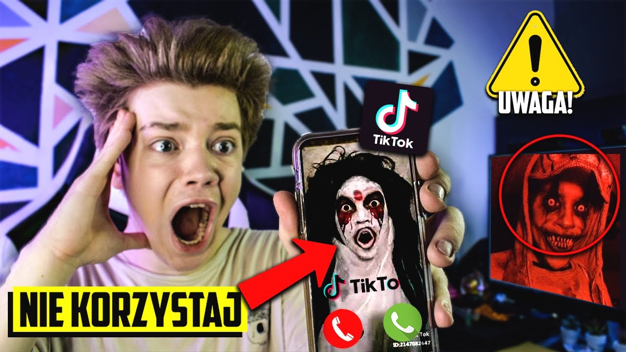 NIGDY NIE RÓB TEGO NA TIKTOK O 3 W NOCY...(MOŻESZ STRACIĆ WSZYSTKO!!!) (ft. LIKEE)