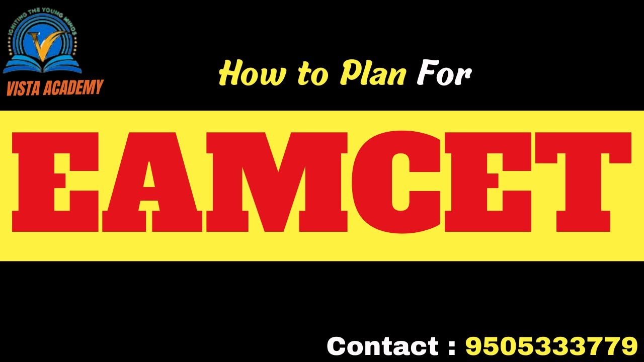 How to plan for #EAMCET2024#IITJEE2024#NEET2024#BITSAT2024#VISTA ACADEMY# 9505333779