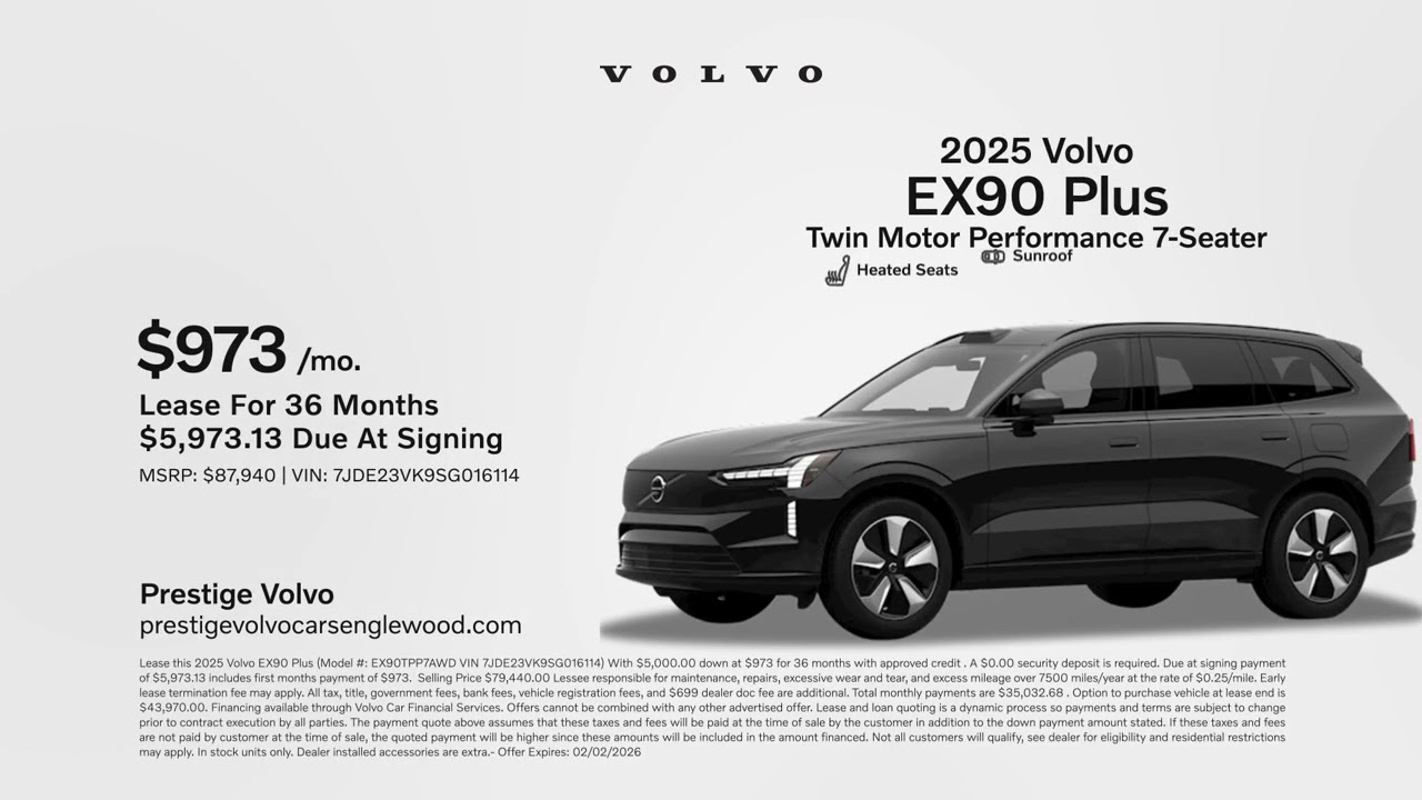 Volvo EX90 01/13/2026 6755626