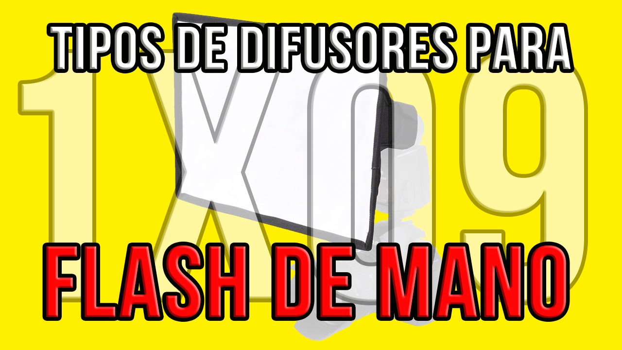 TIPOS DE DIFUSORES FLASH DE MANO | Consejos fotográficos