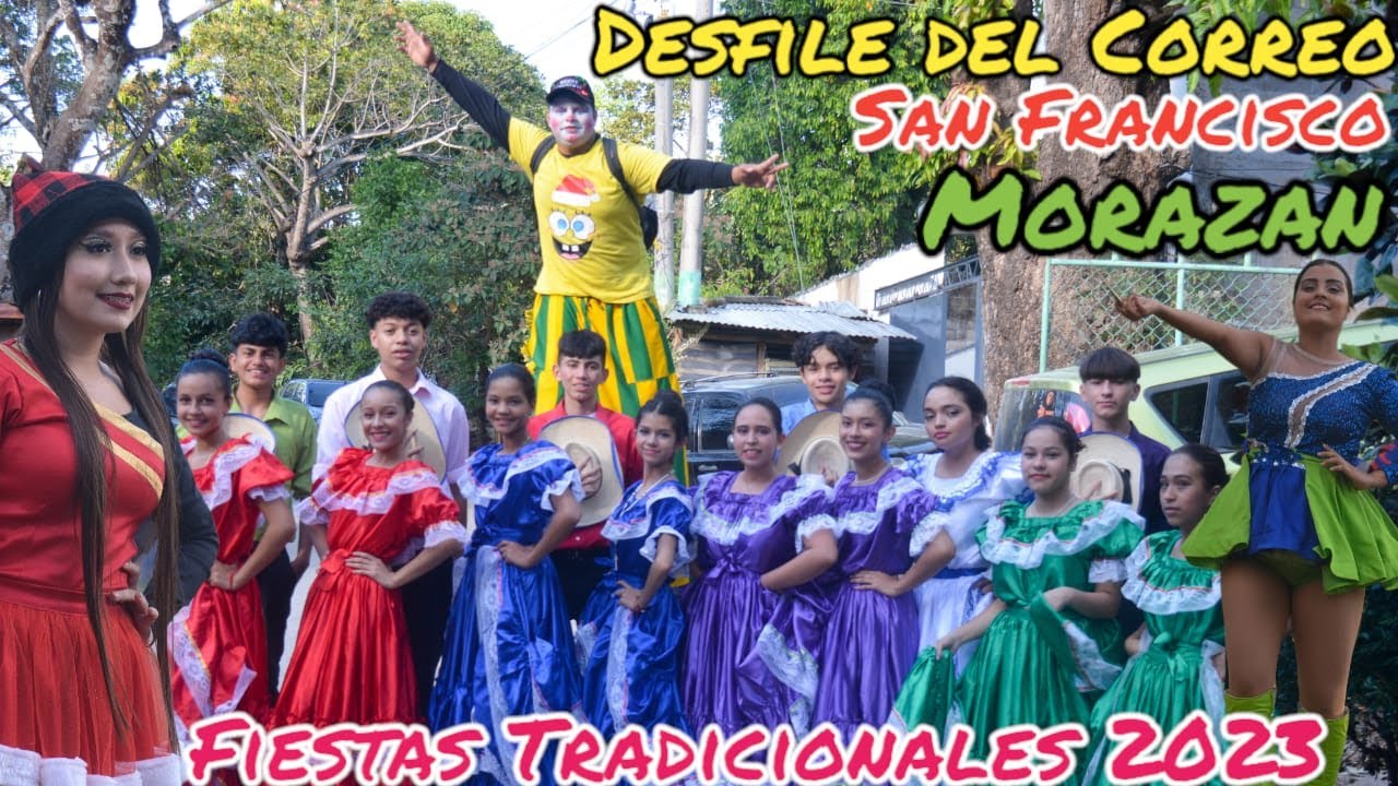Desfile del Correo 2023 San Francisco Morazán Chalatenango #elsalvador