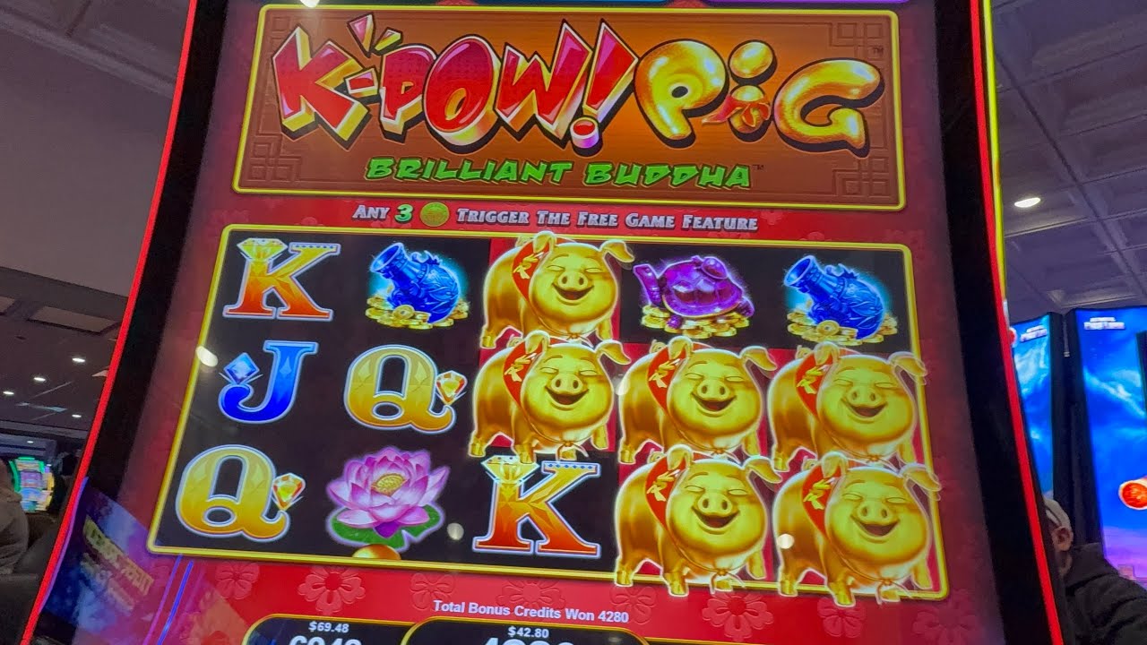 New Slot 💥 K-POW Pig!! Bonus Game! New Features! 