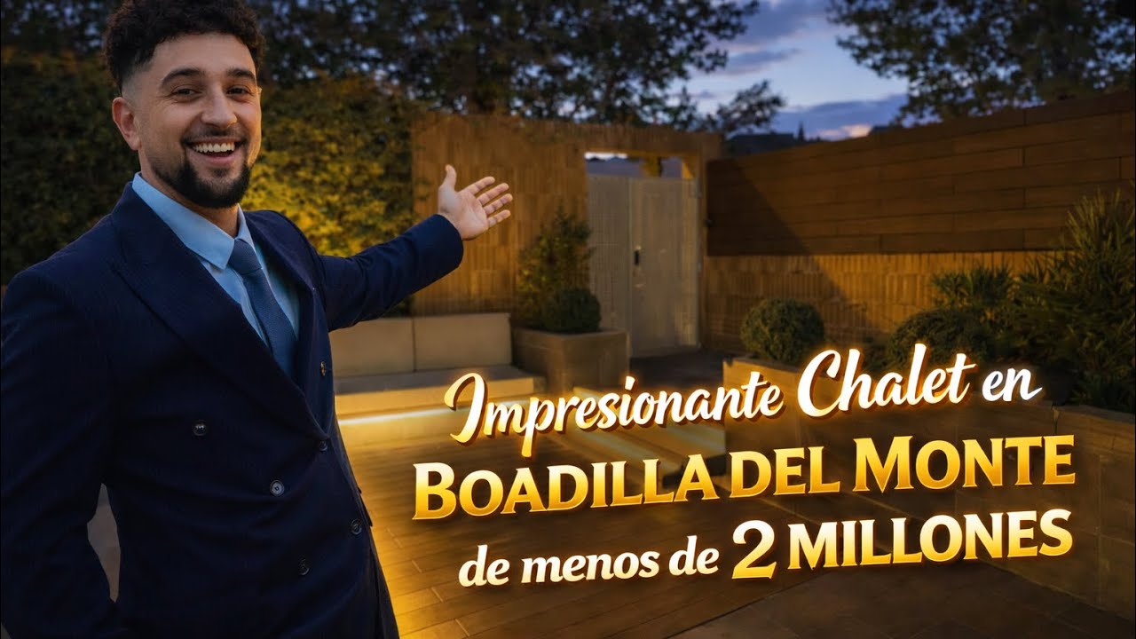 CHALET MAJESTUOSO en MADRID // Real State Madrid
