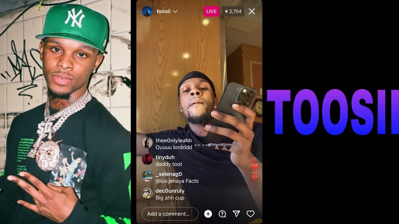Toosii Plays 7 Unreleased Songs - IG LIVE - December 11, 2022