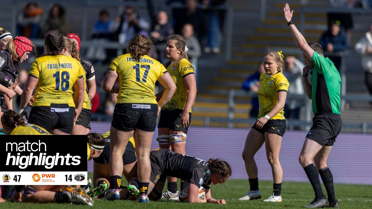 Основные моменты матча | Женская команда «Эксетер Чифс» против женской команды «Трейлфайндерс» | ...