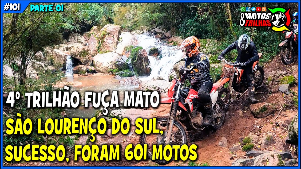 4º TRILHÃO FUÇA MATO, EM PICADA DAS ANTAS... FOI SUCESSO, 
