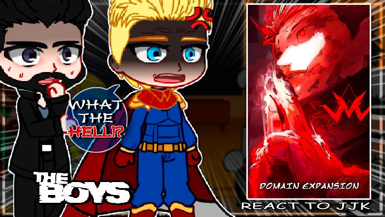 The Boys react to Jujutsu kaisen / Itadori,Gojo,Sukuna | JJK | Gacha React