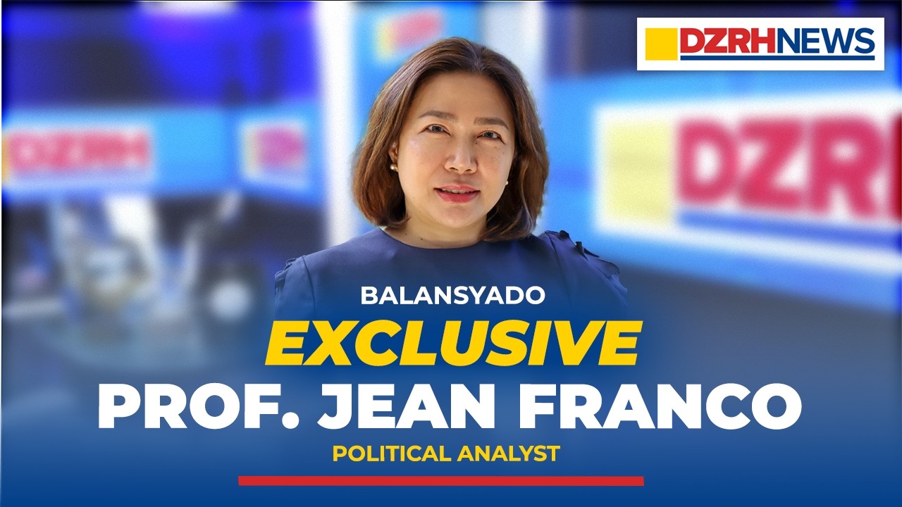 FULL EXCLUSIVE INTERVIEW: Prof. Jean Franco, Political Analyst