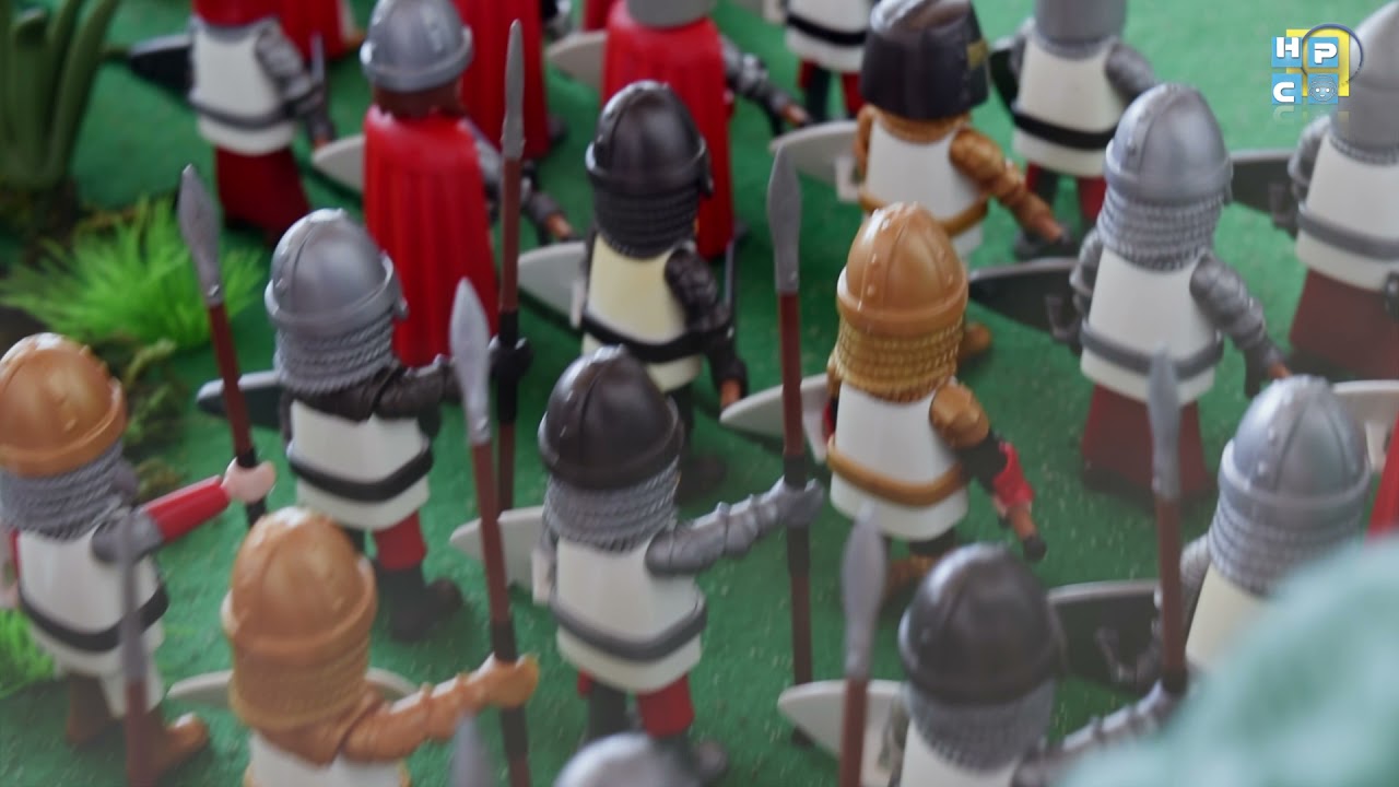 The siege of Damietta playmobil diorama