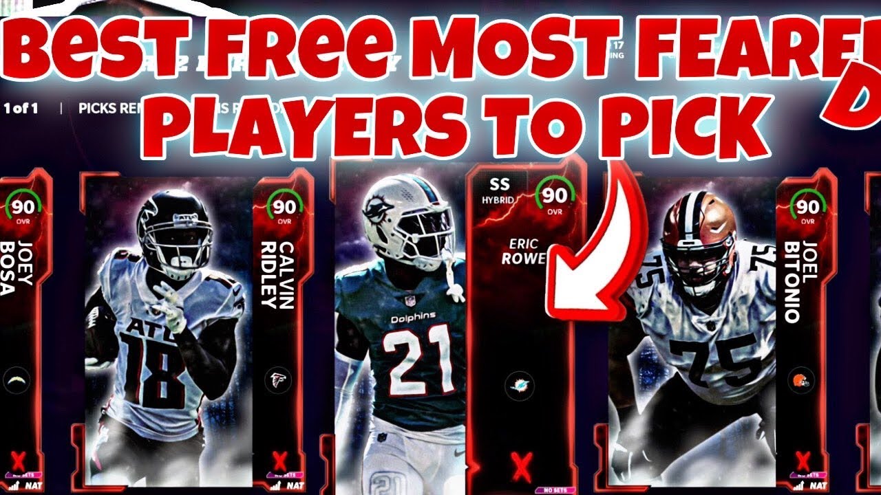 BEST FREE MOST FEARED PART 2 PLAYER TO PICK! MADDEN 22 ULTIMATE TEAM