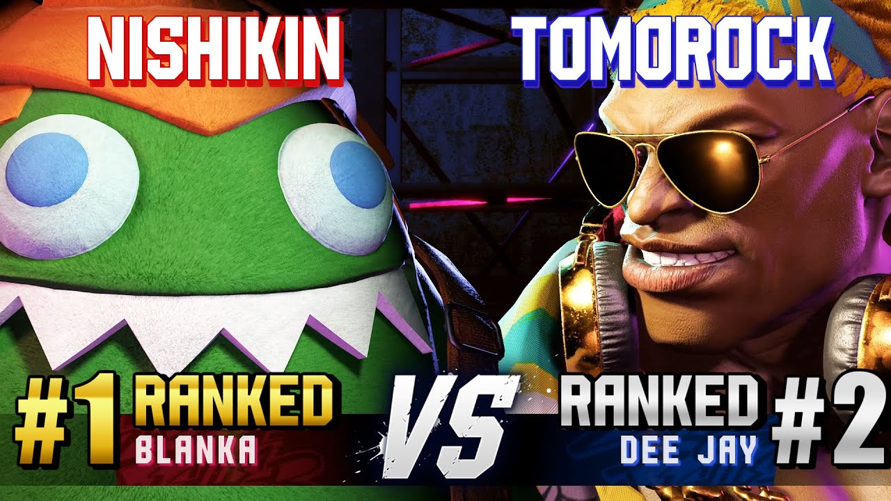 SF6 ▰ NISHIKIN (#1 Ranked Blanka) vs TOMOROCK (#2 Ranked Dee Jay) ▰ High Level Gameplay