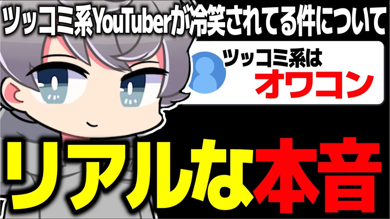 ツッコミ系YouTuberが世間に批判されている件についてのなろ屋の心境【なろ屋/めろぱか/MEROPRO/切り抜き】