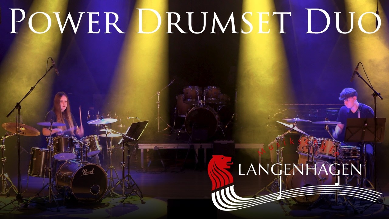 Power Drumset Duo | Musikschule Langenhagen
