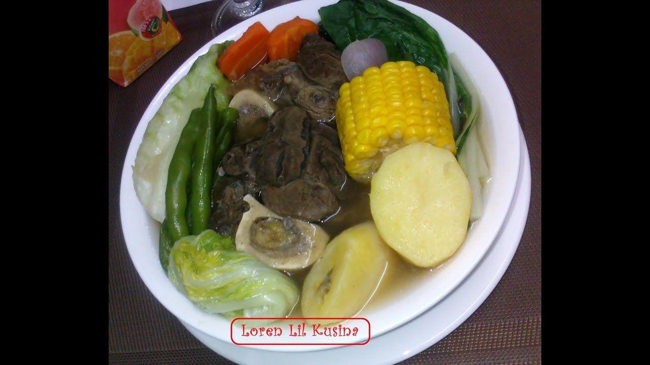 Nilagang Baka or Beef Nilaga / Beef Soup
