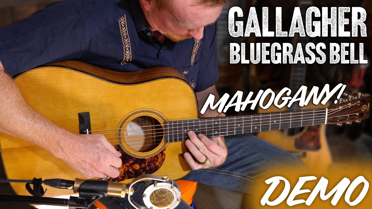 Gallagher Mahogany Bluegrass Bell Demo!