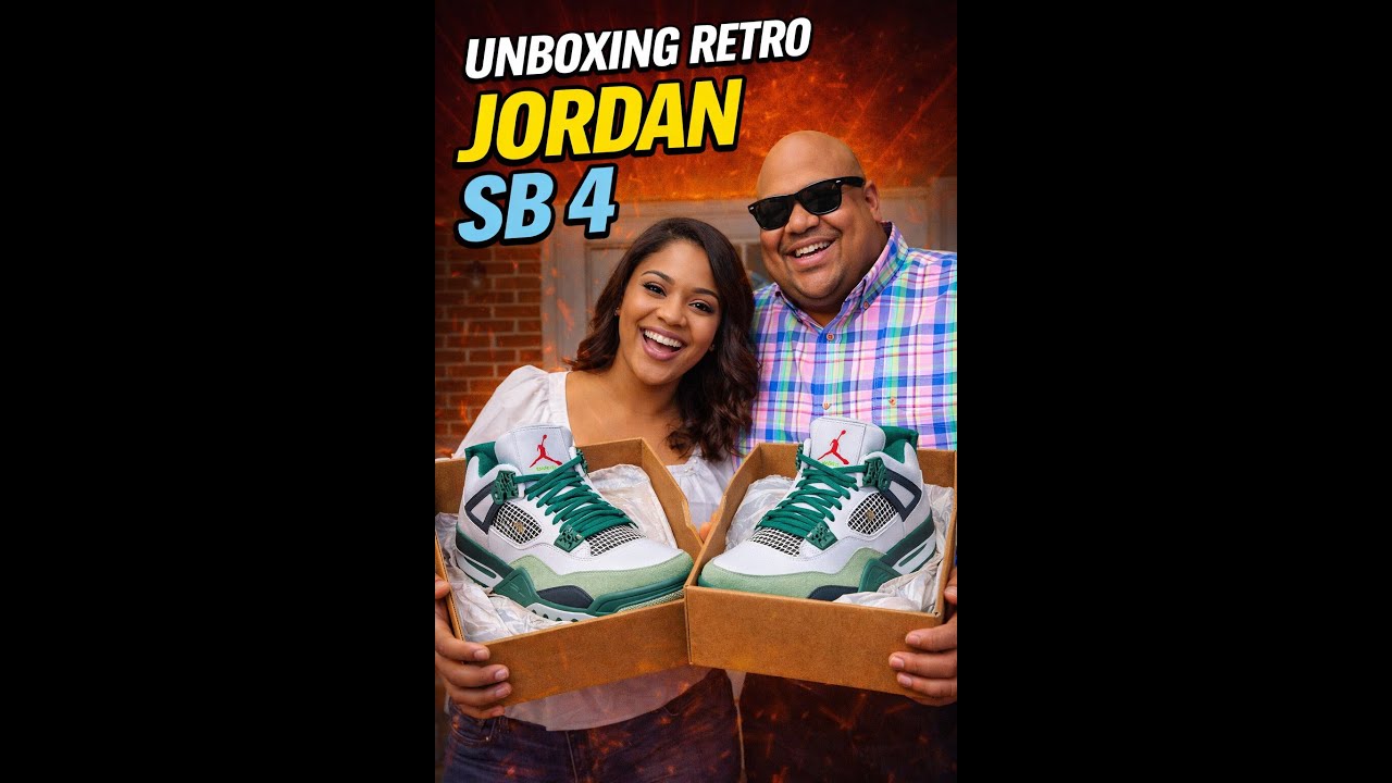 Unboxing Retro Jordan SB 4 #theshakebackpodcast #unboxing #shoespriceinbangladesh