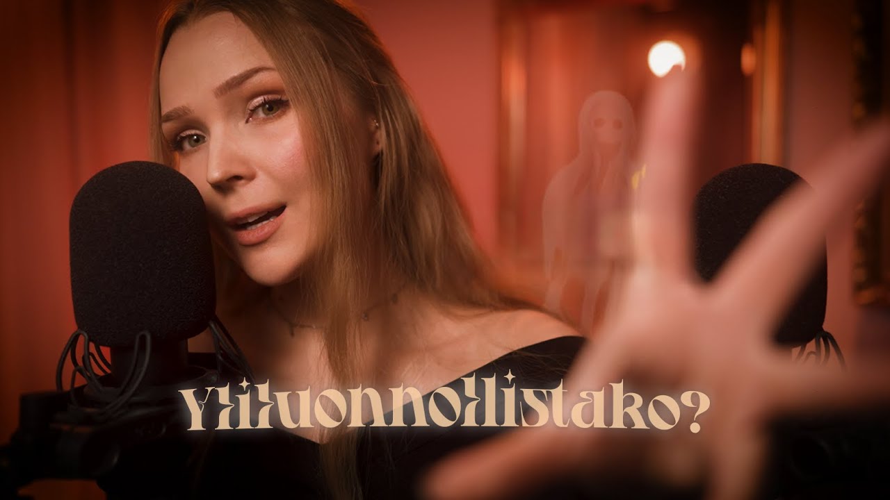 ASMR Suomi ✧ Mystisiä kokemuksia (Ear to Ear, Whispering, Käsiliikkeitä)