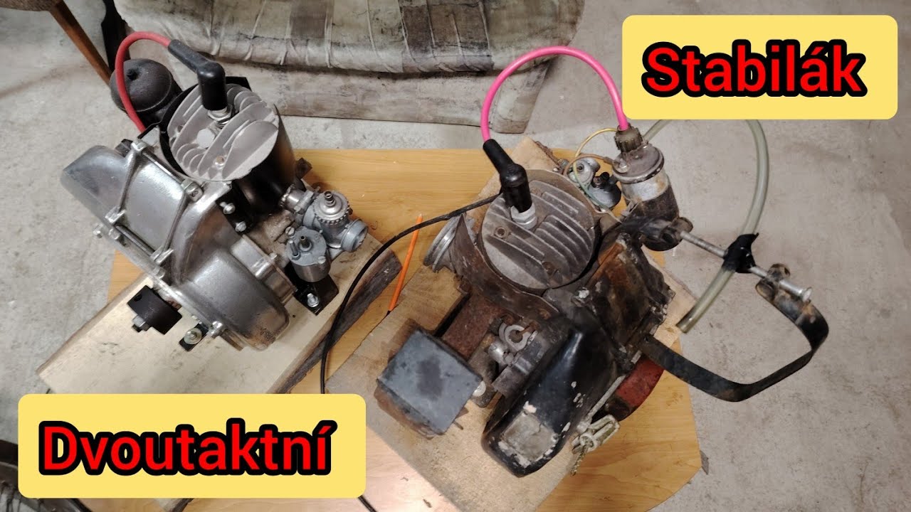 Stabilní motor Jikov, OPP Domažlice, další motor do sbírky. Bd1s50, ukázka chodu motoru