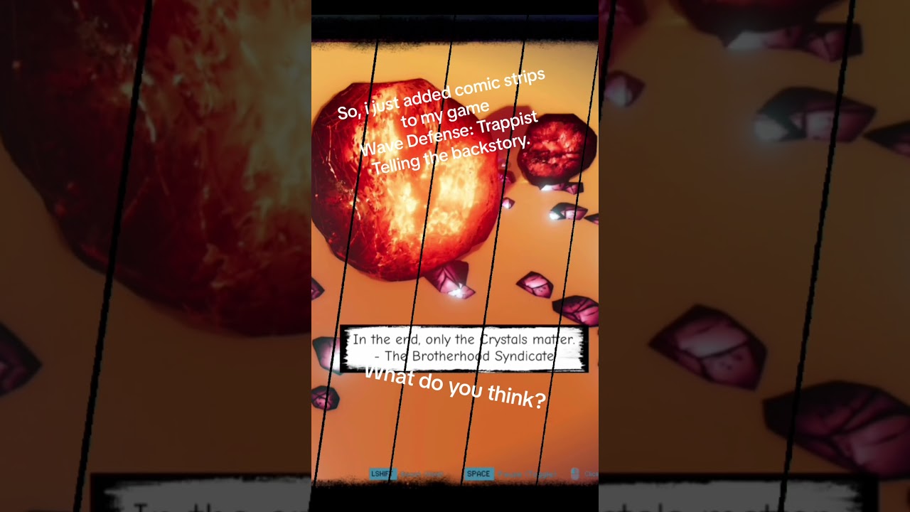 Just added some comic strips to tell the backstory in my game. What do you think?