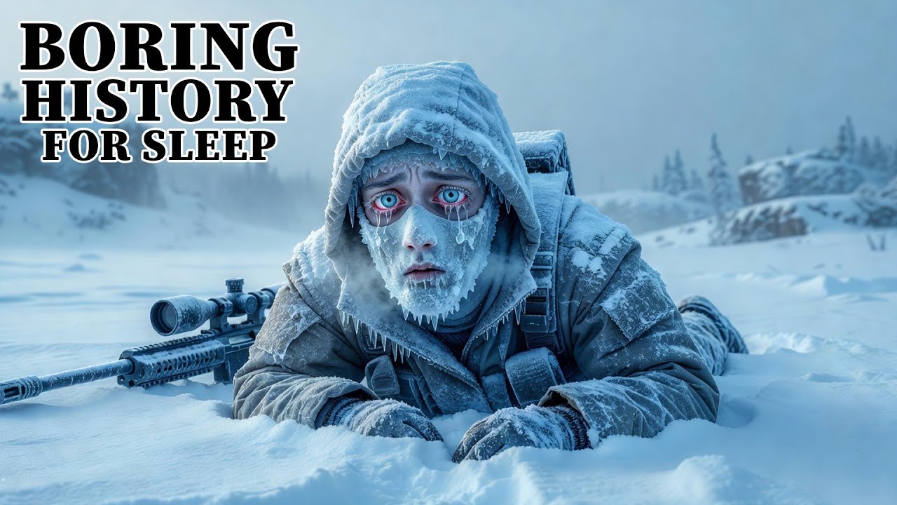 The Sniper’s Wait | 48 Hours in the Snow | Boring History for Sleep