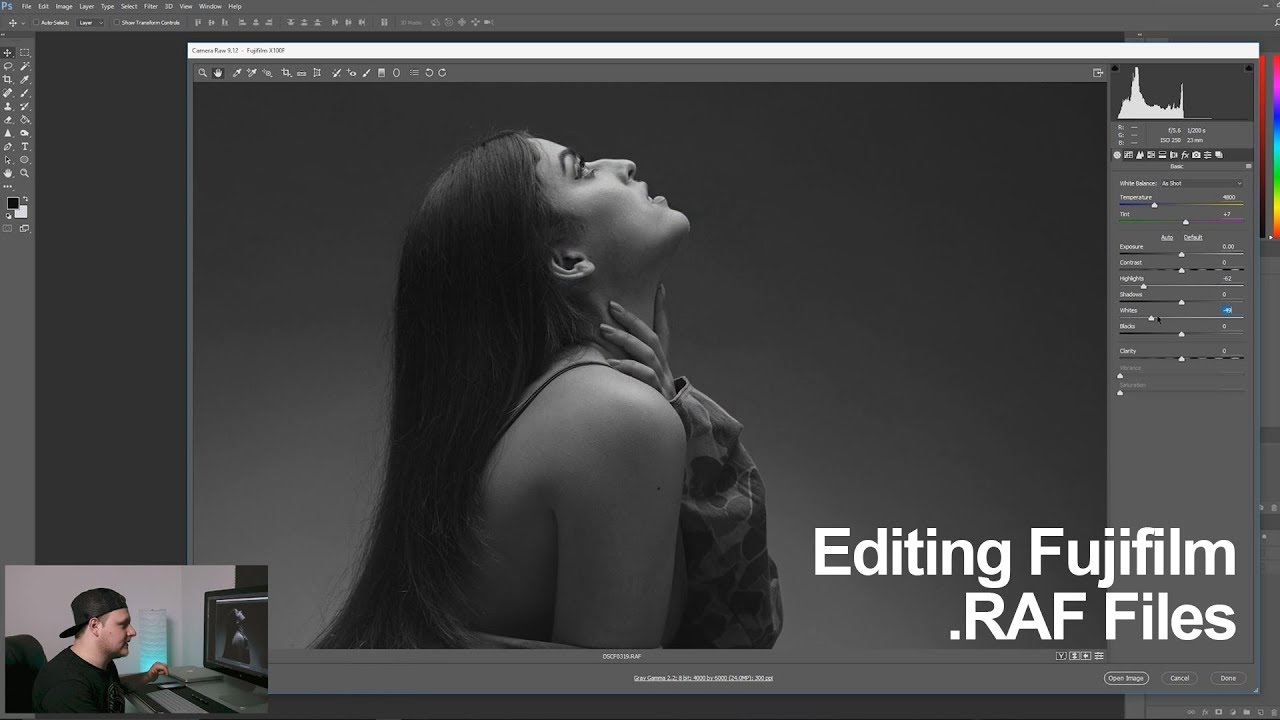 How I Edit / Process Fuji .RAF files. - in 4k