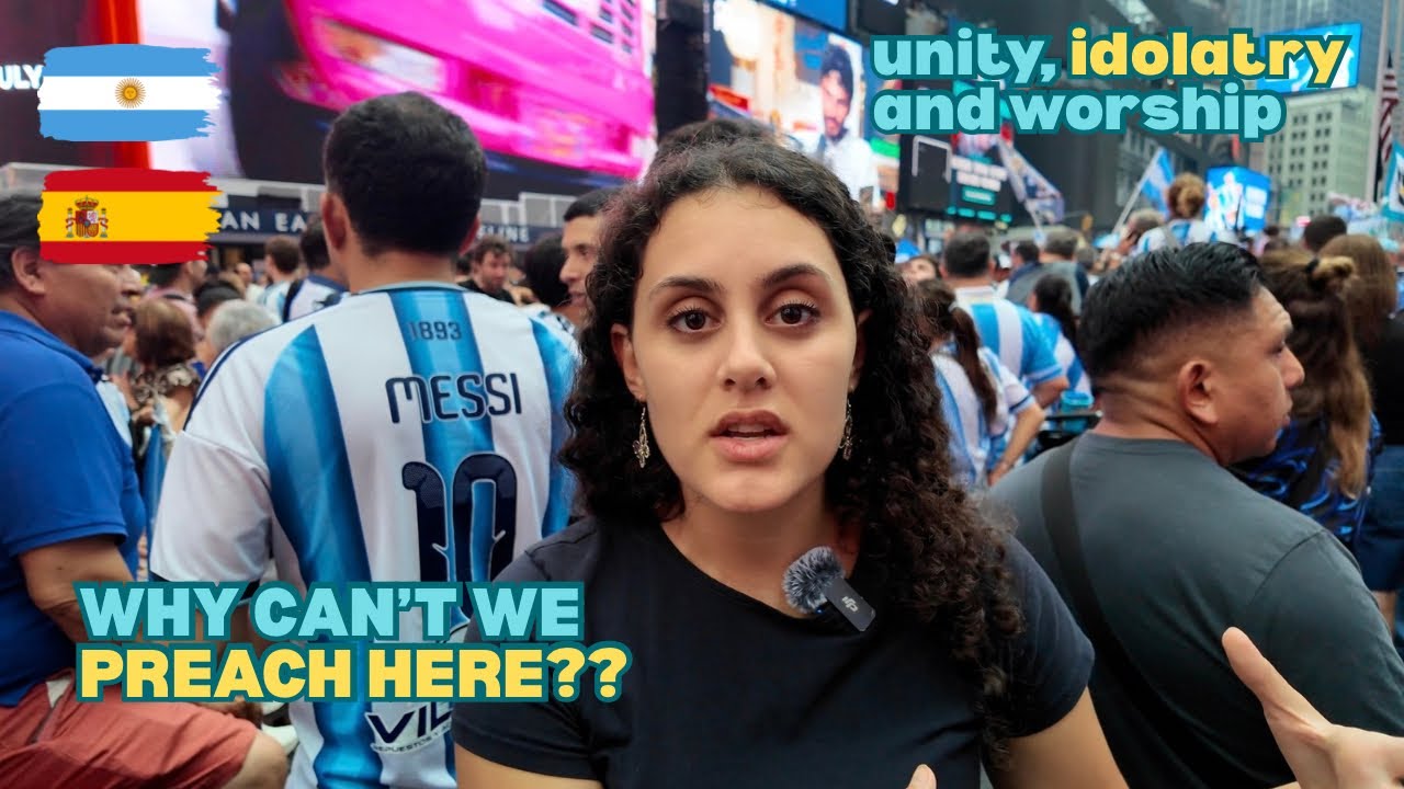 Spiritual interference before World Cup Final, Argentina fan frenzy in NYC