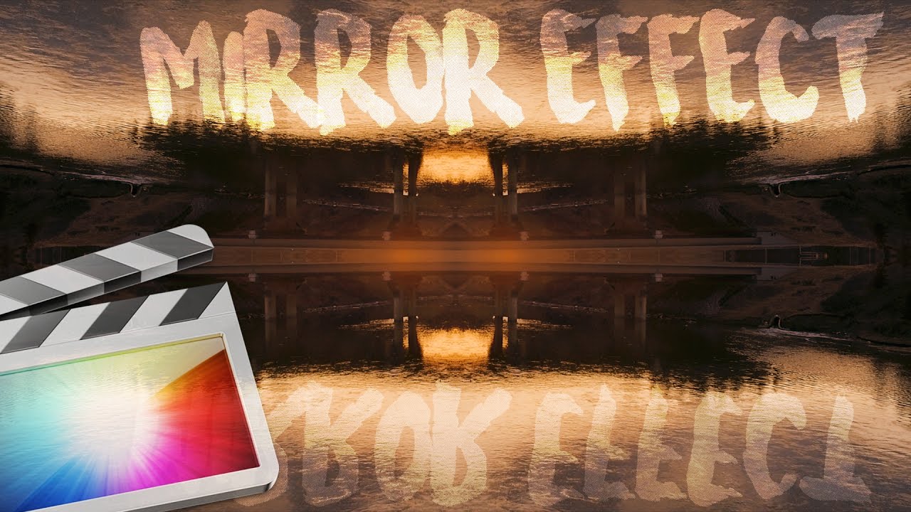 CRAZY MIRROR EFFECT! - FINAL CUT PRO X TUTORIAL