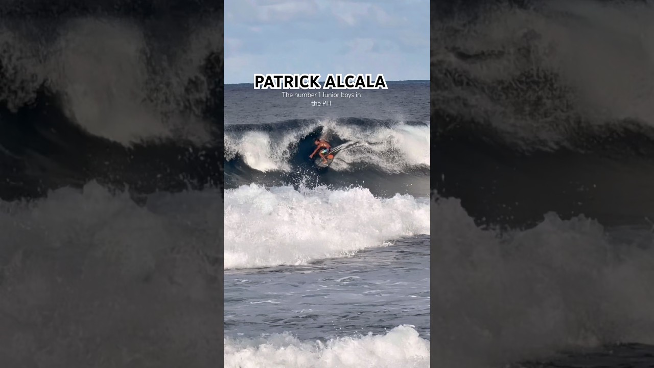 Patrick Alcala is the number 1 rank in the Philippines for Shortboard Junior Boys
