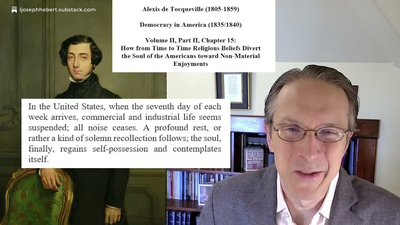Tocqueville on How to Satisfy the Soul