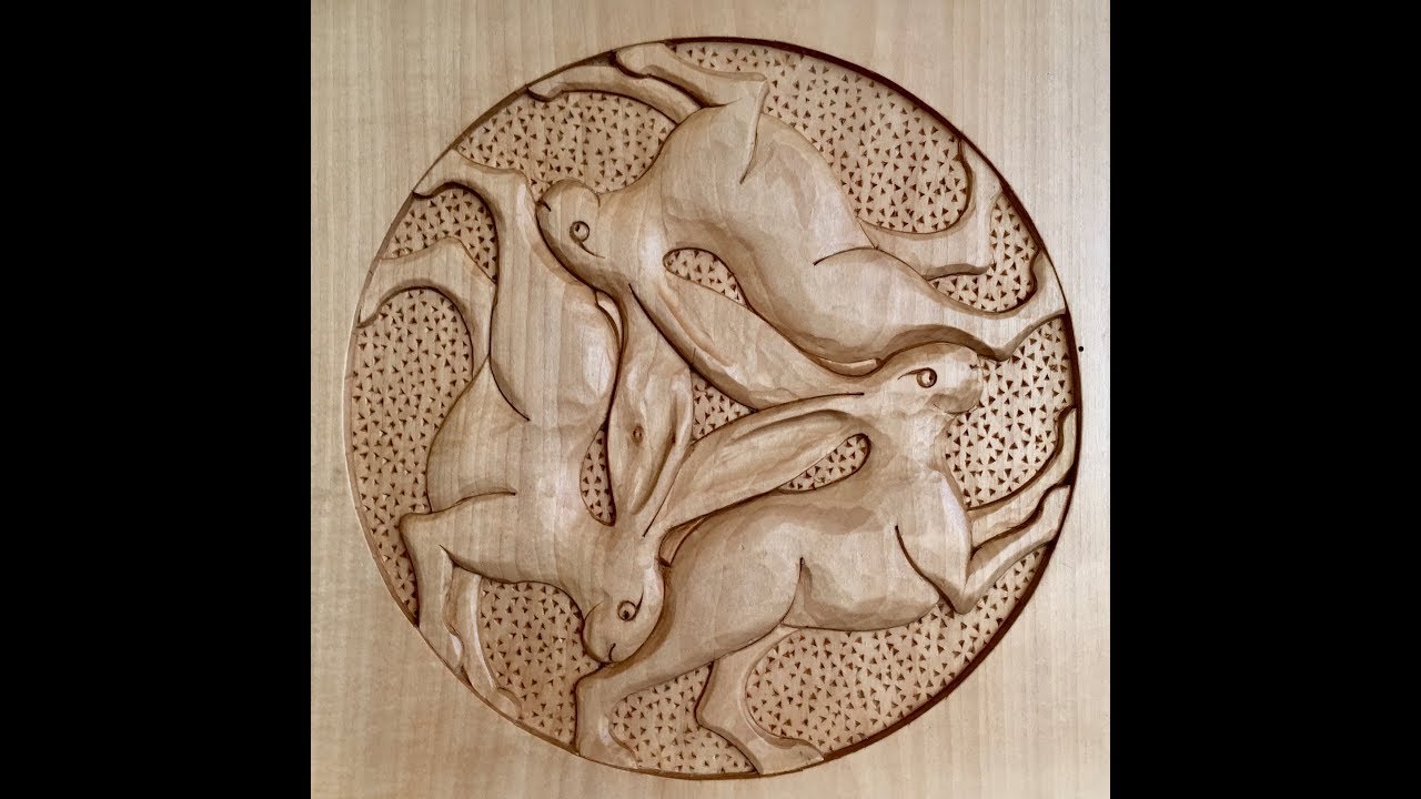 How to Carve the 3 Hares Relief