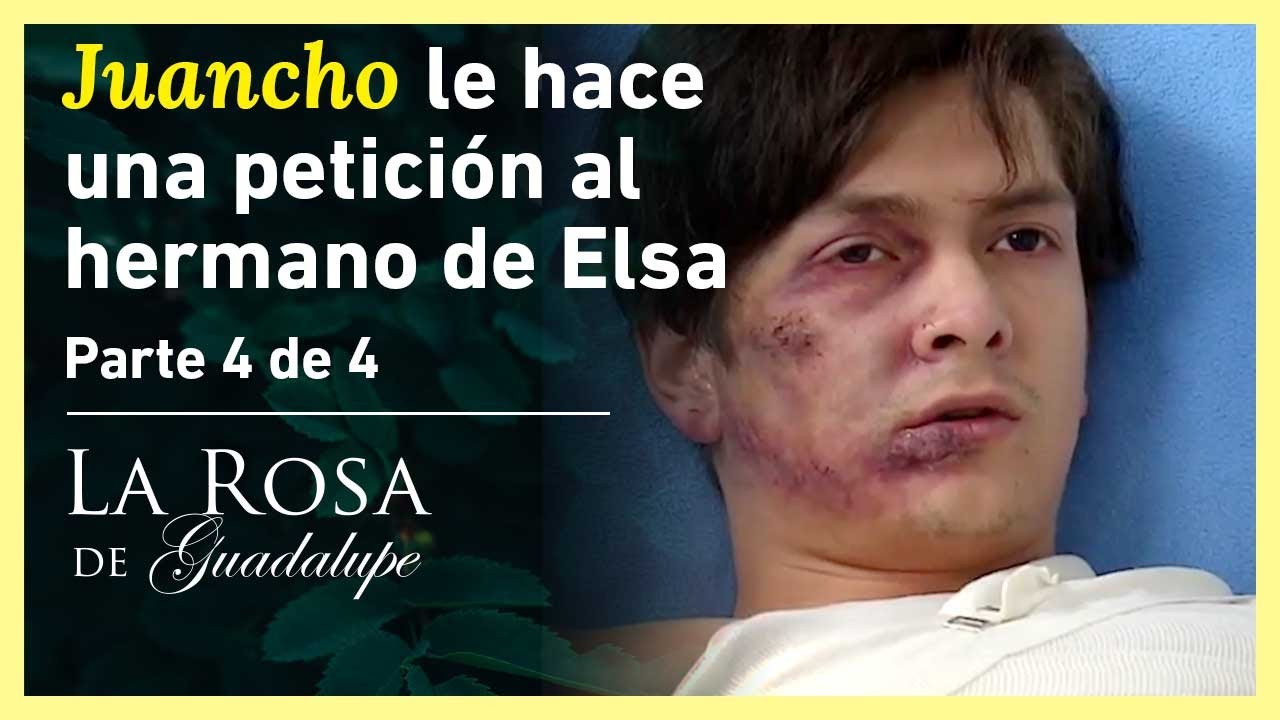 La Rosa de Guadalupe 4/4: Juancho le salva la vida a Sergio | Rehabilitación de amor