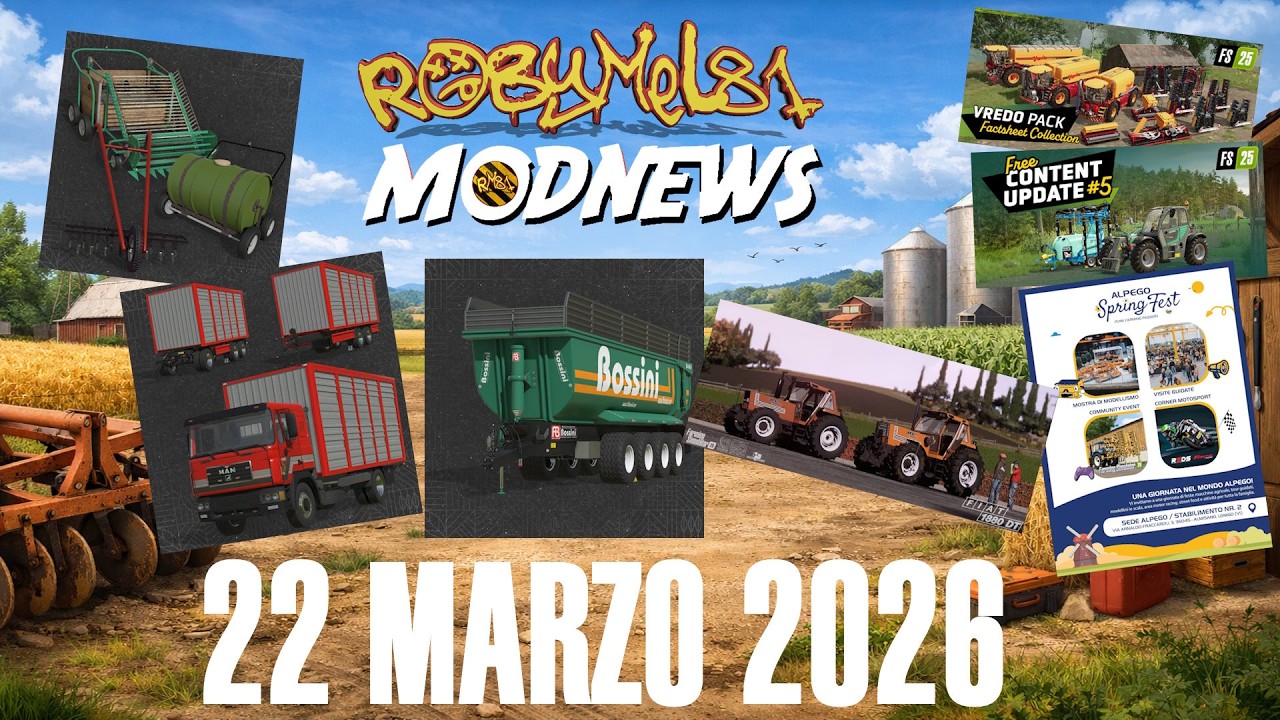ROBYMEL81 MODNEWS - Il Ritorno ▶ 22 Marzo 2026