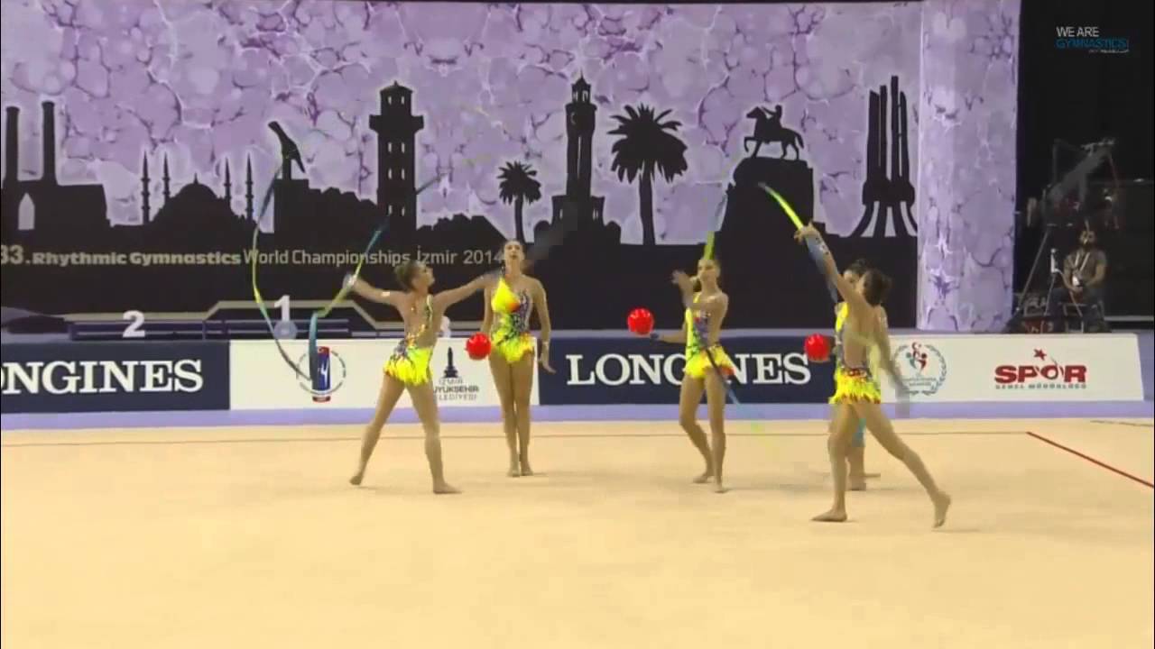 CONJUNTOS - España - ESP - AA Mixto (14,733)  - 2014 Rhythmic WCH, Izmir (TUR)