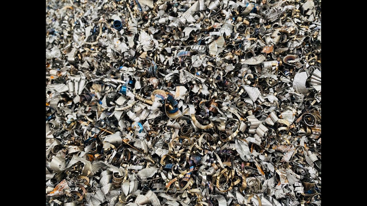 Metal Chip SHREDDER | Metal Chip Recycling Line