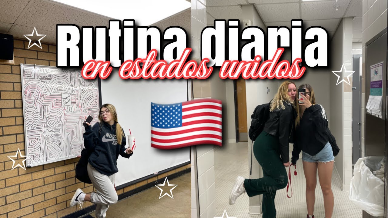 RUTINA DIARIA en una UNIVERSIDAD en USA! 🇺🇸📚