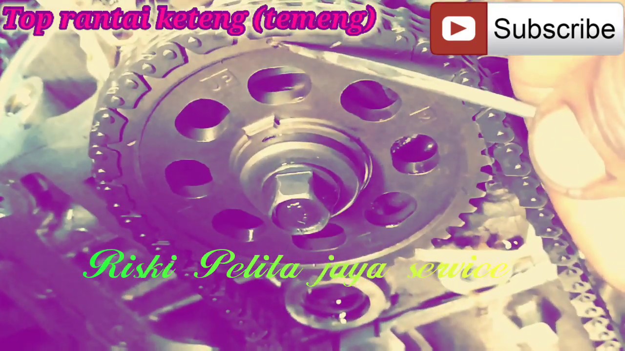 Posisi top rantai keteng Honda crv,