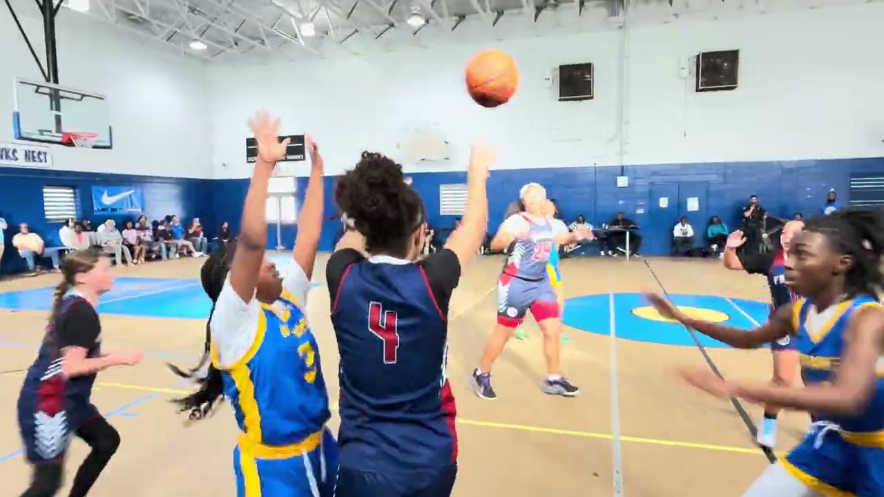 Howard Bishop(Girls) vs Fort Clarke Edited #basketball #fypシ #cheerleader 