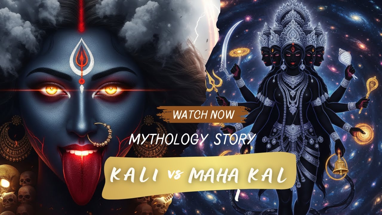 KALI VS MAHA KALI | Mahakali - The Great Cosmic Truth | MythicSagaIND | #kali #mahakali