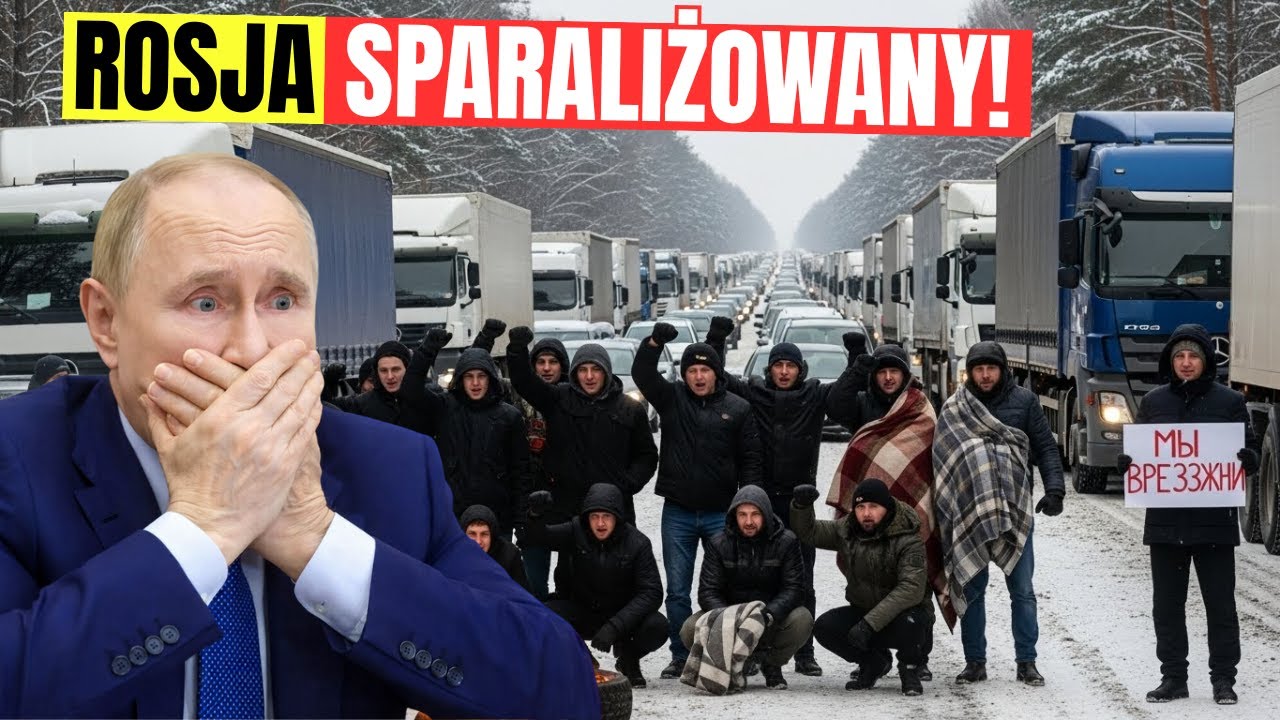 Wojna Putina zamarła &mdash; 600 tys. Rosjan uwięzionych w -20&deg;C po zemście Ukrainy