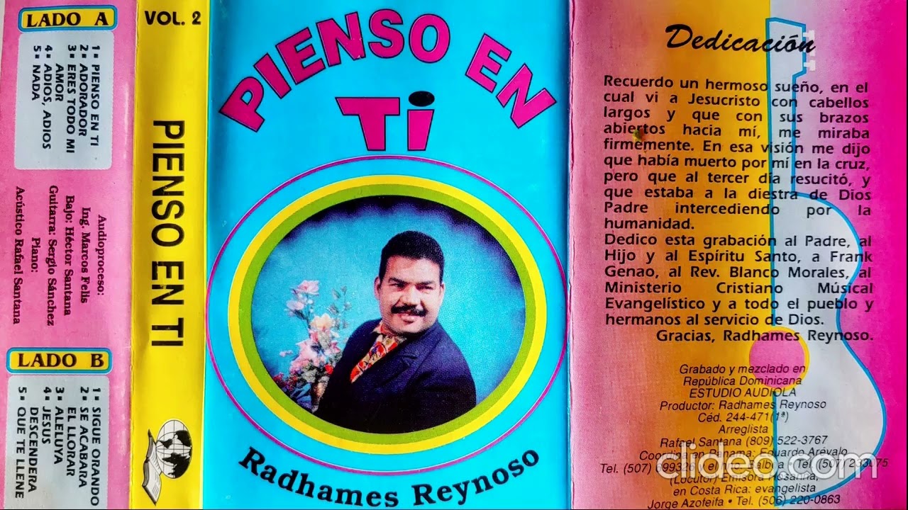 Radhames Reynoso - pienso en ti -album completo