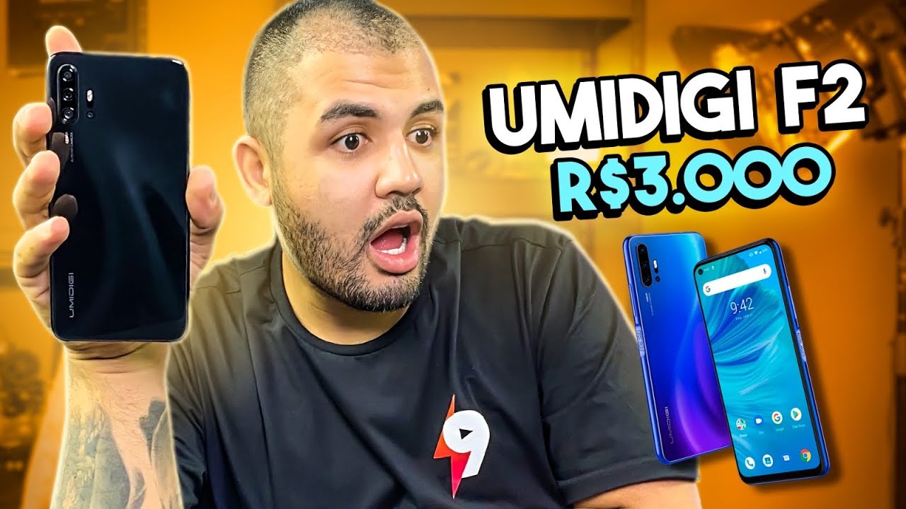 CHEGOU O CELULAR GAMER DA CHINA - UMIDIGI F2